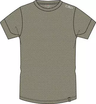CMP Unlimitech Graphene Funktionsshirt kurzarm sage (Herren) (34N7707-E663)