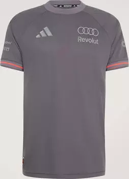 adidas Audi Revolut F1 Team Driver Authentic Funktionsshirt kurzarm grey strata/iorn metallic (Herren) (KE9091)