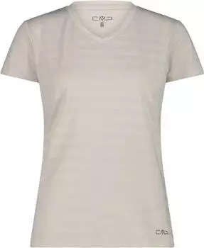 CMP Horizontal Mesh Funktionsshirt kurzarm wei&szlig; (Damen)