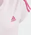 adidas Designed 2 Move 3-Streifen Funktionsshirt kurzarm clear pink/team real magenta (Junior) (HM4472)