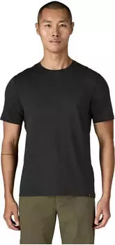 Patagonia Capilene Cool Ultra Funktionsshirt kurzarm black/forge gray x-dye (Herren) (44710-BLFX)