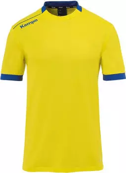 Kempa Player Trikot Funktionsshirt kurzarm limonengelb/royal (Junior) (200362006)