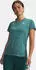 Under Armour Tech V Twist Funktionsshirt kurzarm rack green/white (Damen) (1384227-338)