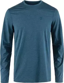 Fjällräven Abisko Day Hike Funktionsshirt langarm indigo blue (Herren) (F12600214-534)