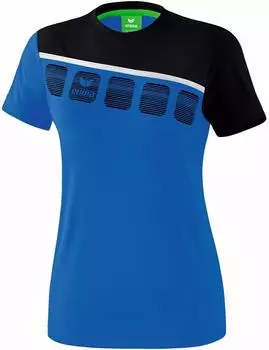 Erima 5-C Funktionsshirt kurzarm new royal/black/white (Damen)