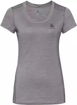 Odlo Natural Light Funktionsshirt kurzarm grey melange (Damen) (110641-15700)