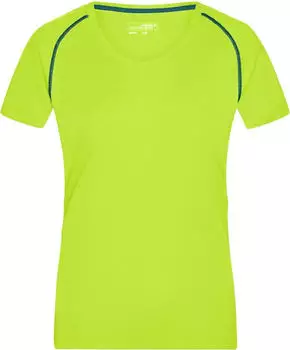 James & Nicholson Fitness Funktionsshirt kurzarm (Damen)