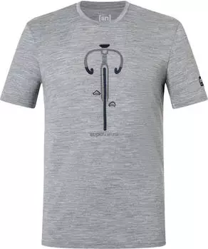 super.natural Vintage Bike Tee Funktionsshirt kurzarm (Herren)