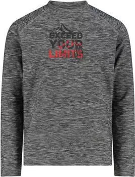 CMP Funktionsshirt langarm grey melange (Herren) (33N2234-U868)