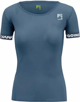 Karpos EasyFrizz Funktionsshirt kurzarm bluefin/ombre blue (Damen) (2532007-172)