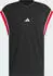 adidas Basketball All-World Sleeveless Funktionsshirt ärmellos schwarz/rot (Herren) (JI7577)
