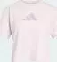 adidas Train Essentials Big Logo Performance Training Funktionsshirt kurzarm ice purple (Damen) (KC5563)