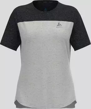 Odlo X-Alp Linencool MTB Funktionsshirt kurzarm grey melange/black melange (Damen) (412051-60286)