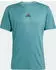 adidas Power 3-Streifen Funktionsshirt kurzarm preloved teal (Herren) (JV9712)