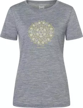 super.natural Ornament Tee Funktionsshirt kurzarm (Damen)