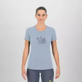 Karpos Gusela Merino Funktionsshirt kurzarm mist (Damen) (2532085-092)