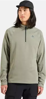 Odlo Besso Midlayer Half Zip Funktionsshirt langarm shadow (Herren) (542472-10876)