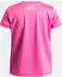 Under Armour Tech Funktionsshirt kurzarm pink frenzy/white (Junior) (6005138-637)
