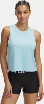 Under Armour Vanish Energy Crop Tanktop Funktionsshirt &auml;rmellos stream (Damen) (1383654-494)