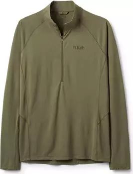 Rab Sonic LS Zip Funktionsshirt langarm light khaki (Herren) (QBL-03-LKH)