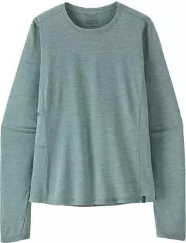 Patagonia Capilene Cool Sun Funktionsshirt langarm nouveau green/blue sage x-dye (Damen) (44795-NGBX)