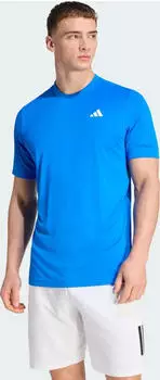 adidas Club Tennis Climacool Funktionsshirt kurzarm glow blue (Herren) (KB9726)