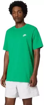 Nike Sportswear Club Funktionsshirt kurzarm stadium green (Herren) (AR4997-324)