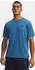 Under Armour Tech Funktionsshirt kurzarm aegean blue/black (Herren) (6005920-430)