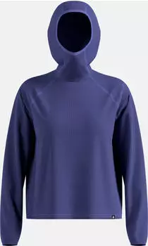 Odlo Cubic Multisport Midlayer Hooded Funktionsshirt langarm skipper blue (Damen) (542981-21119)