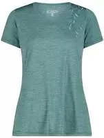 CMP 39T6136-E818-34, CMP Woman T-shirt agave mel. (E818) 34 Damen