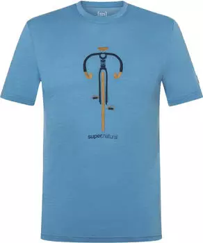 super.natural Vintage Bike Tee Funktionsshirt kurzarm (Herren)