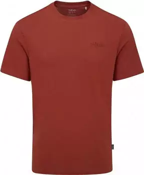 Rab Crimp Elevation Funktionsshirt kurzarm tuscan red (Herren) (QBL-68-TRD)