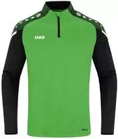 Jako 8622, JAKO Performance Ziptop Kinder soft green/schwarz 128 kids