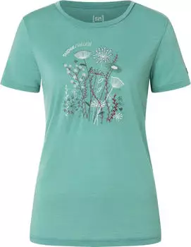 super.natural Rock Flowers Tee Funktionsshirt kurzarm (Damen)