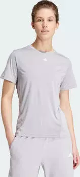 adidas Designed for Training Funktionsshirt kurzarm glory grey (Damen) (IY9159)