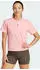 adidas Power Back-Cutout 3-Streifen Funktionsshirt kurzarm semi pink spark (Damen) (IW3160)