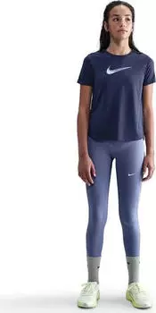 Nike One Classic Dri-FIT Funktionsshirt kurzarm midnight navy (Junior) (HQ9311-410)