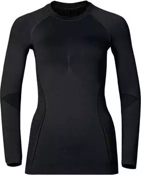 Odlo Evolution Warm Funktionsshirt langarm black/odlo graphite grey (Damen) (183131-60056)