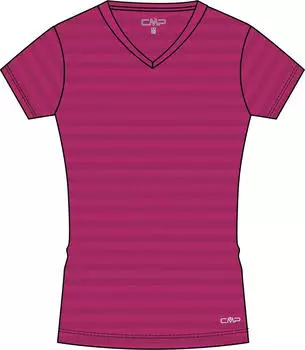 CMP Horizontal Mesh Funktionsshirt kurzarm wei&szlig; (Damen)