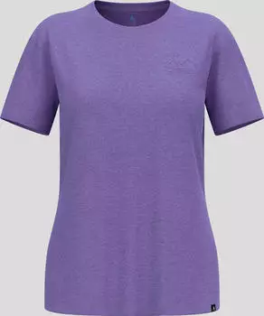 Odlo Ascent Sun Sea Mountains Funktionsshirt kurzarm afterparty melange (Damen) (554271-21124)