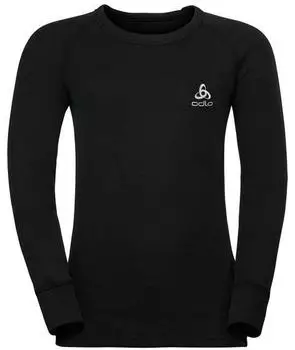 Odlo Active Warm Funktionsshirt langarm schwarz (Junior) (10459-15000)