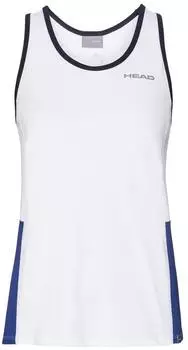 Head Club Funktionsshirt &auml;rmellos white/royal (Damen) (814429-WHRO)