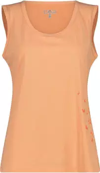 CMP Frontgrafik Tanktop Funktionsshirt &auml;rmellos salmone (Damen) (38T6666-C520)
