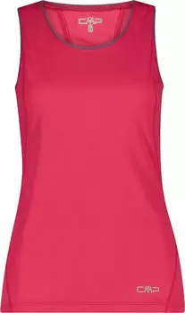 CMP Unlimitech Technical Funktionsshirt &auml;rmellos magenta (Damen) (33N6196-B807)