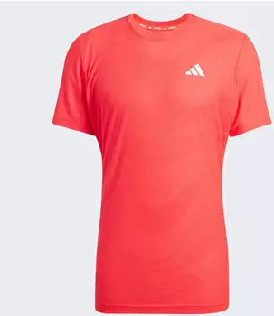 adidas Tennis Pro Climacool+ Freelift Funktionsshirt kurzarm semi lucid red (Herren) (JE3508)