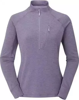 Rab Nexus Pull-On Funktionsshirt langarm purple sage (Damen) (QFF-75-PSG)