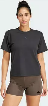 adidas Power Back-Cutout 3-Streifen Funktionsshirt kurzarm schwarz (Damen) (IW1497)