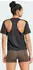 adidas Power Back-Cutout 3-Streifen Funktionsshirt kurzarm schwarz (Damen) (IW1497)