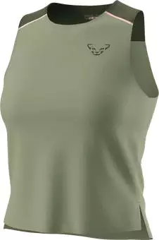 Dynafit Sky Crop Top Funktionsshirt &auml;rmellos sage (Damen) (08-0000071742-5291)