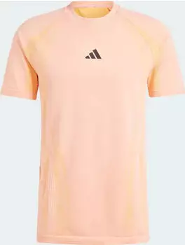 adidas Tennis Pro Seamless Aeroready FreeLift Funktionsshirt kurzarm semi pink spark/pink spark/semi spark (Herren) (IT4025)